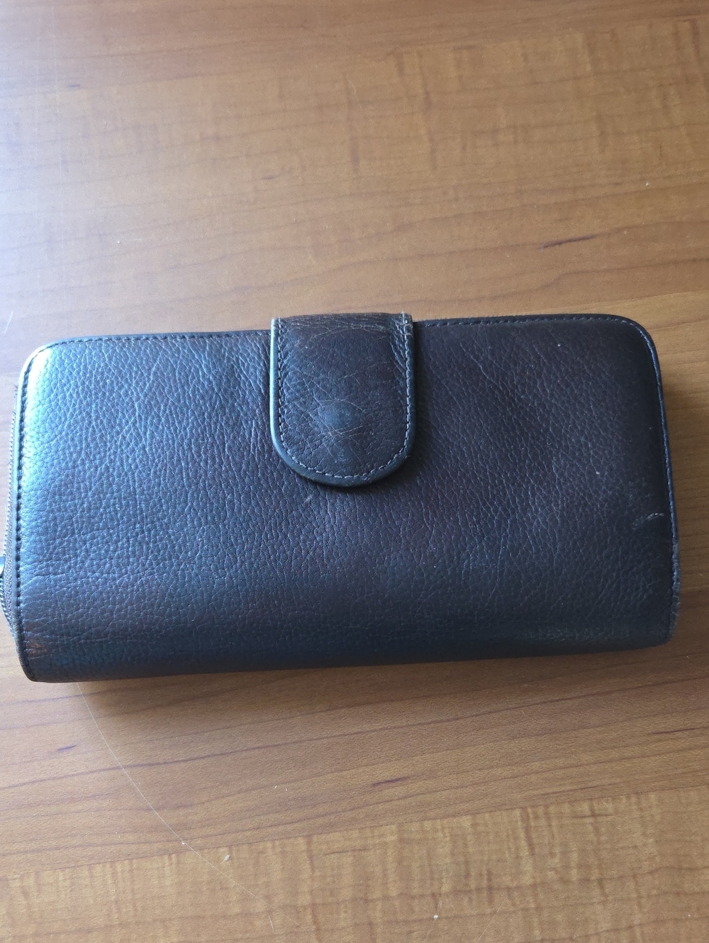 Genuine Leather Continental Wallet